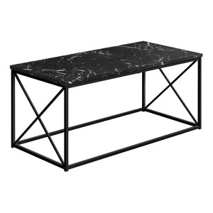 Monarch Specialties Dining Table 60Inch Rectangular Kitchen Dining Room Laminate White Contemporary Modern - 1 of 4