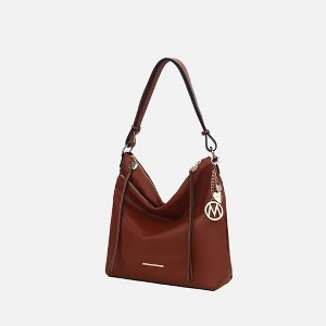 MKF Collection Elise Vegan Leather Women’s Hobo Bag by Mia K - 1 of 4