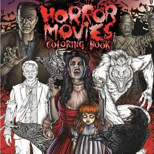 Horror Movies Adult Coloring Book - by  Igloobooks (Paperback) - 1 of 1