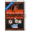 Trends International MLB Baltimore Orioles - Champions 23 Framed Wall Poster Prints - 3 of 4