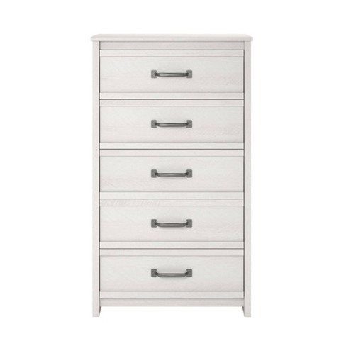 5 Drawer Aldeen Dresser Ivory Oak Room Joy Target