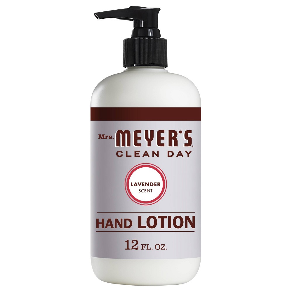 Mrs. Meyer s Clean Day Hand Lotion  Lavender Scent  12 Ounce Bottle