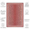 Courtyard Cheetah CY6100 UV & Stain Resistant Non-Shedding Power Loomed Indoor/Outdoor Rugs - Safavieh - 3 of 4