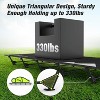 WARMOUNTS 28In Wide Folding Camping Cot Portable Sleeping Cot - 4 of 4
