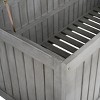 Abri 47.63 Inch L Outdoor Cushion Deck Box  - Safavieh - 4 of 4