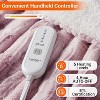 Heated Blanket Throw,Electric Blanket Throw Fast Heating with Controller 5 Heating Settings & Auto Shut-Off - 3 of 4