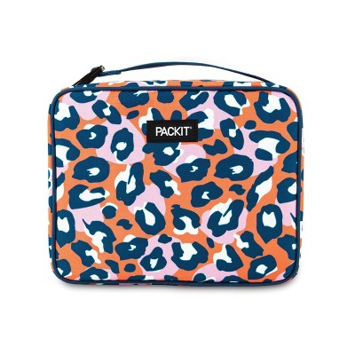 leopard lunch bag