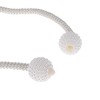 Unique Bargains Buckle Faux Pearl Curtain Tie Polyester ABS 2 Pcs - 3 of 4