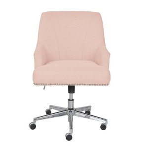 Style Leighton Home Office Chair Party Blush Pink - Serta, Blushing
