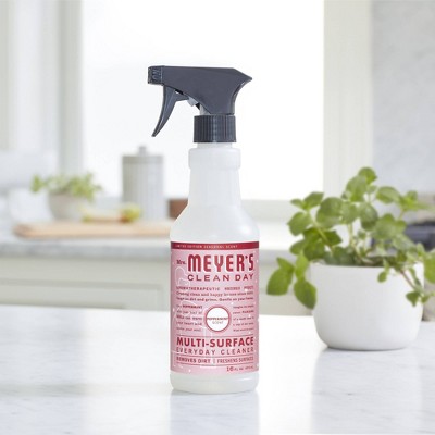 Mrs. Meyer's Clean Day Holiday All Purpose Cleaner - Peppermint - 16 fl oz: Liquid, Spray Bottle, Paraben-Free, Multi-Surface