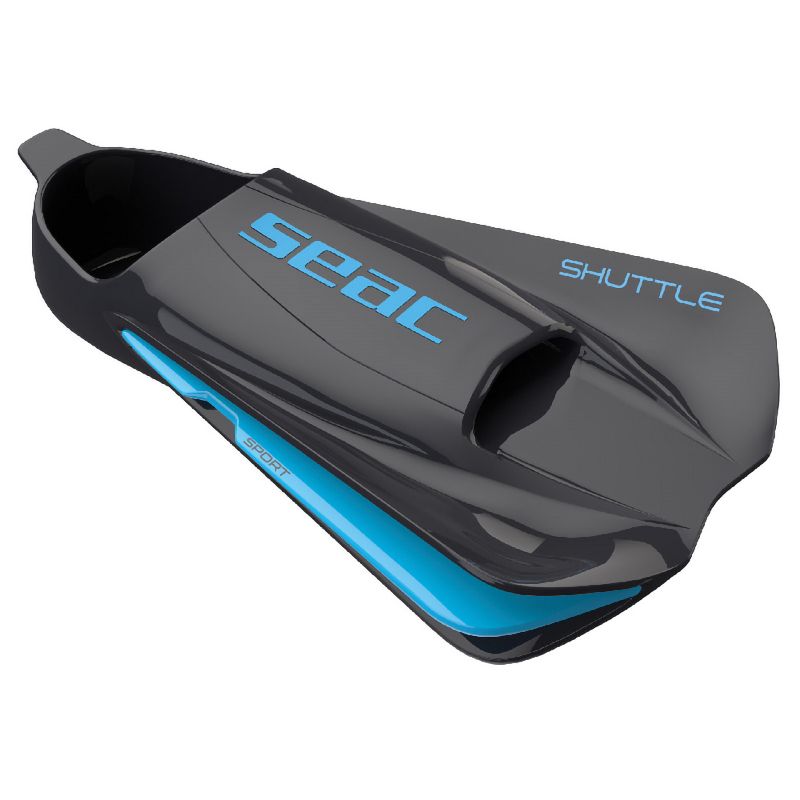 SEAC Shuttle Sport Short Swim Fins Made from 100% Silicone Ideal for Beginners, 2 of 4