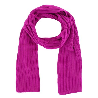 G&S Originals Women's Solid Color Winter Knit Scarf