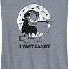 Women's - Garfield - I Vant Candy Graphic Racerback Tank - 2 of 4