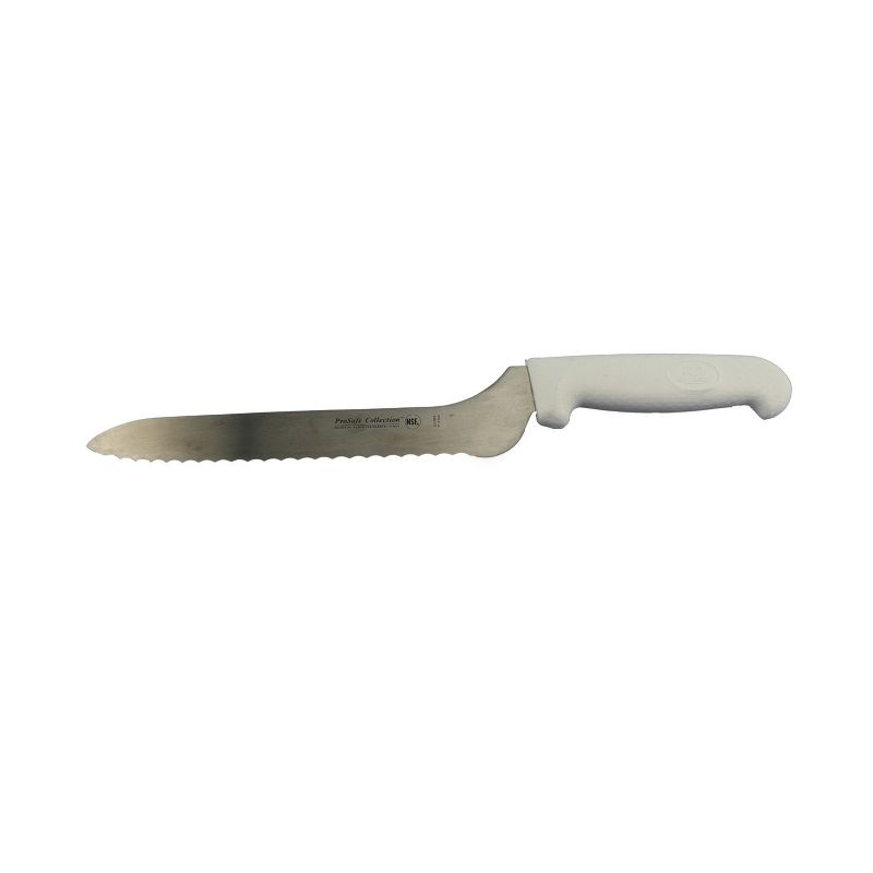 BergHOFF Ergonomic 9" Stainless Steel Scalloped Offset Bread Knife, 2 of 7
