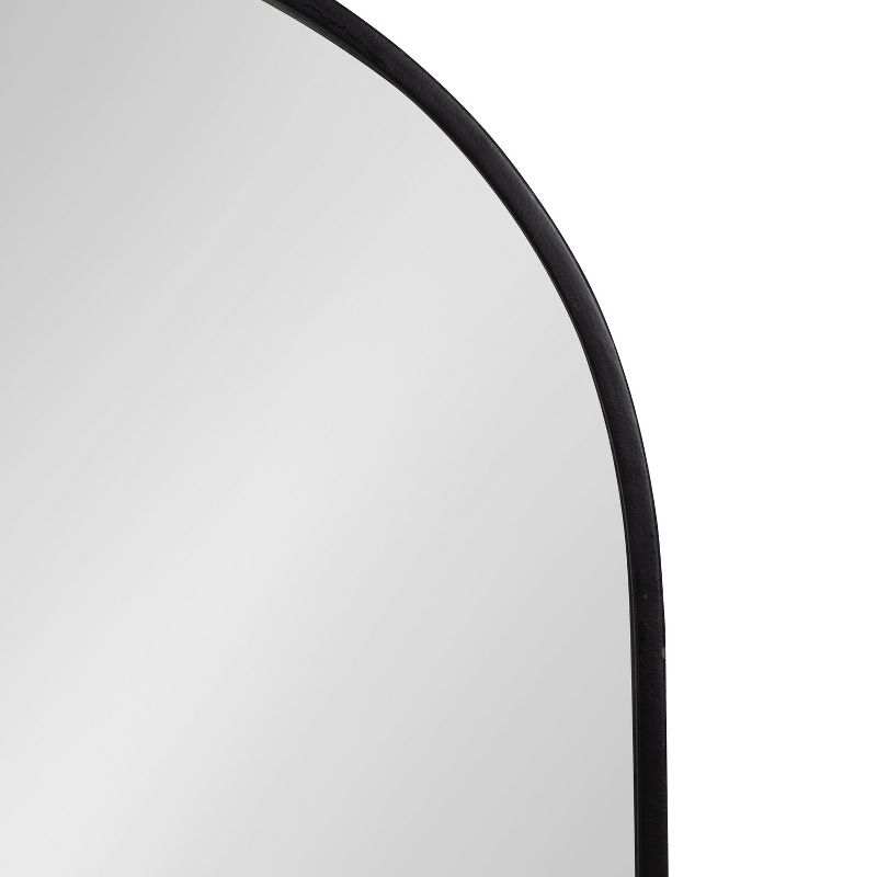 Kate and Laurel Schuyler Arch Wall Mirror with Hooks, 2 of 8