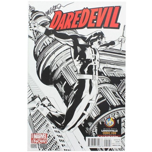 Toynk Marvel Comics Daredevil #1 | Louisville Comic Con B&w Cover