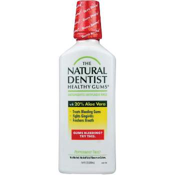 Natural Dentist Healthy Gums Antigingivitis Antiplaque Rinse - Peppermint Twist 16.9 fl oz Liq