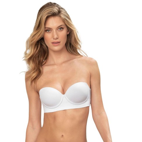 Strapless-bra One-piece Large Size Push-Up Big Chest Thin Bra