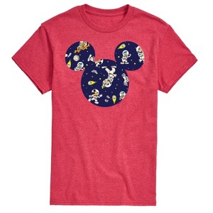 Men's - Disney - Space Pattern Short Sleeve Graphic T-Shirt - 1 of 4
