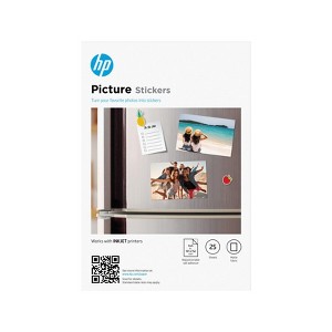 HP Inc. Picture Stickers 4 x 6 in. (101 x 152 mm) 25 sheets - 1 of 4