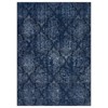 Abstract Machine Washable Rug with Non Slip Backing Ultra-Thin Non Shedding Stain Resistant Indoor Carpet for Living Room Bedroom Dining Room - 3 of 4
