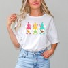Simply Sage Market Women's Easter Gnomes Short Sleeve Graphic Tee - 2 of 3