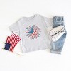 The Juniper Shop Star Flag Firework Toddler Short Sleeve Tee - 2 of 2