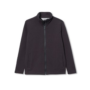 Lands' End Kids Long Sleeve Knit Full Zip Mock Neck Sweatshirt - 1 of 3