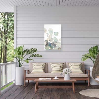 Danhui Nai Eucalyptus III White Crop Outdoor Canvas Wall Art 30x47