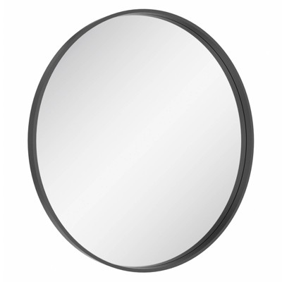 WallBeyond Wood Round Mirror