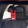Juvale 100-Pack Numbered 1-100 Hanging Parking Permit Label for Car Parking (3.15 x 4.75 in) - 2 of 4