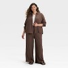 Women's Long Sleeve Gauze Collared Button-Down Shirt - Universal Thread™ - 3 of 3