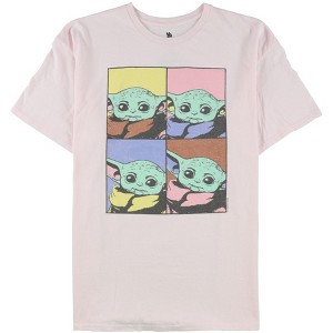 Junk Food Mens Baby Yoda Graphic T-Shirt - 1 of 2