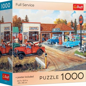 Trefl Red Full Service 1000 Piece Puzzle - 1 of 3