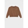 Women's Round Neck Polly Sweater - DELUC - 3 of 4