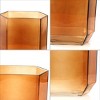 Noreno Modern Hexagon Glass Vase Set Of 2 - RDC4035 - Safavieh - 3 of 4