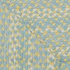 Park Designs Cozy Cottage Braided Blue Rectangle Indoor Rug 27" x 45" - 3 of 4