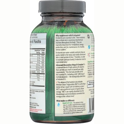 Advanced Absorption Mega B-Complex 60 Liquid Softgels