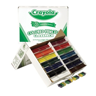 Photo 1 of Crayola Colored Pencil Classpack, 14 Assorted Colors, set of 462