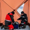 Ice Fishing Insulated Tent for 3-4 People - Large Pop-Up Hub-Style Shelter with 68 Sq Ft Fishable Area, Windproof & Easy Setup for Ultimate Comfort - 2 of 4