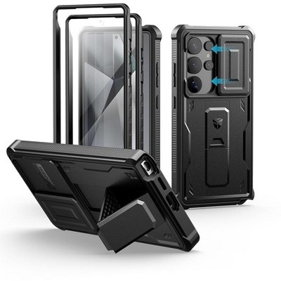 Dexnor for Samsung Galaxy S25 Ultra Case with Built-in Slide Camera Cover &Screen Protector&Kickstand£