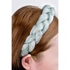 Liv & Ava BRAIDED HEADBAND WITH CRYSTAL Green - 2 of 2