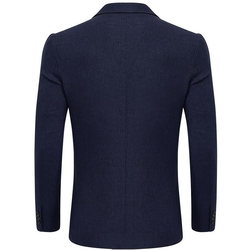 Men's Casual Blazer Sport Coat Two Button Lightweight Business Jackets, 2 of 9