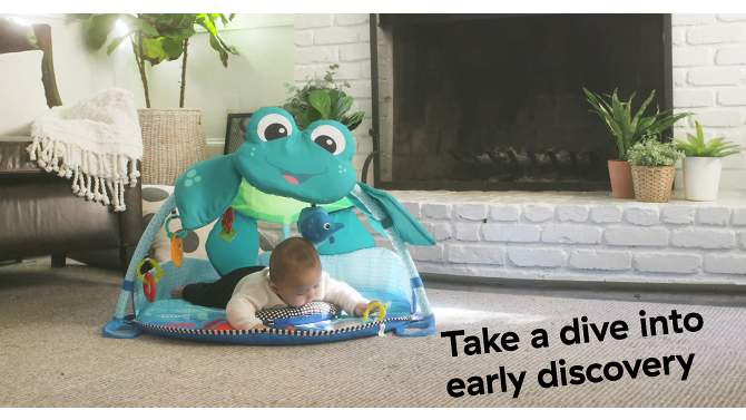 Baby Einstein Neptune Under The Sea Lights And Sounds Activity Gym And Play Mat, 2 of 19, play video
