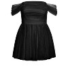 Women's Plus Size Lulu Dress - black | CITY CHIC - 4 of 4
