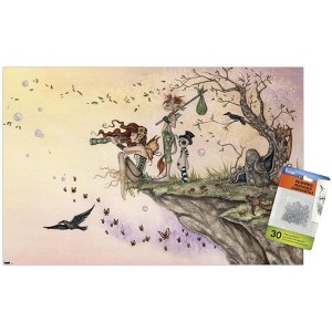 Trends International Amy Brown - Where The Wind Takes You Unframed Wall Poster Prints - 1 of 4