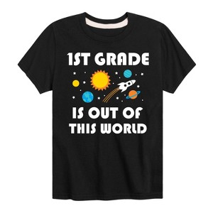 Boys' - Instant Message - Out Of This World 1st Grade Short Sleeve Graphic T-Shirt - 1 of 4