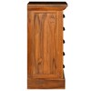 vidaXL 5-Drawer Cabinet 13.8 in.x11.8 in.x23.6 in. Solid Teak Wood - 4 of 4