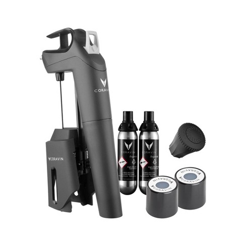 Coravin Timeless Three SL Fast Pour Set in Gray