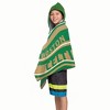 22"x51" NBA Boston Celtics Liner Youth Hooded Beach Towel - 2 of 3